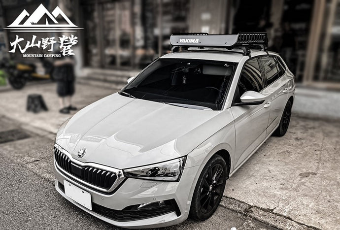 車款實裝系列》SKODA Scala：LoadWarrior 裝載戰士車頂籃