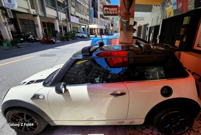 車款實裝系列》MINI COOPER : Baseline FX 車頂架