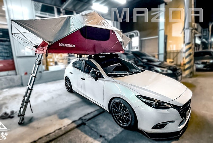 車款時裝系列》Mazda 3 安裝SkyRise 車頂帳