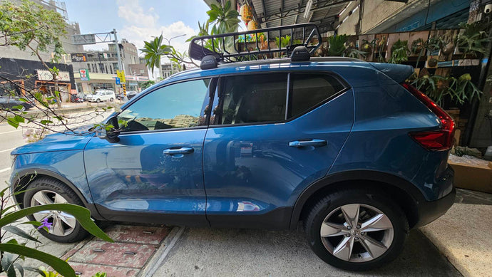 車款實裝系列》VOLVO XC40：Whispbar車頂架 + LoadWarrior車頂籃