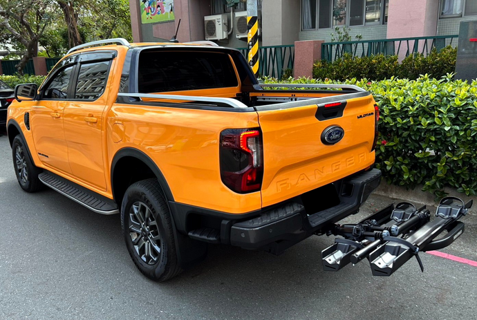 車款實裝系列》FORD Ranger 安裝 : OnRamp LX 電動輔助車 拖車式攜車架