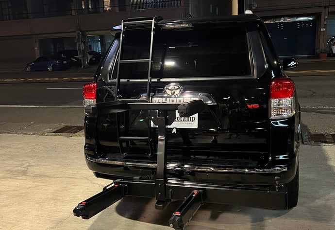車款實裝系列》TOYOTA 4Runner：EXO TopShelf 延伸支架 + EXO GearLocker 後背行李箱