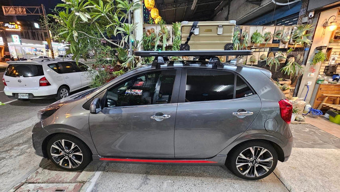 車款實裝系列》KIA PICANTO 掀背車：車頂置放架/車頂架