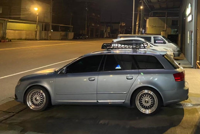 車款實裝系列》AUDI A3 安裝 LoadWarrior 車頂籃
