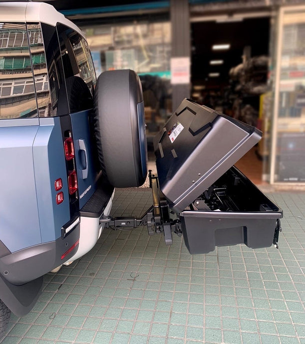 車款實裝系列》Land Rover Defender：EXO SwingBase 掛鉤系統底座