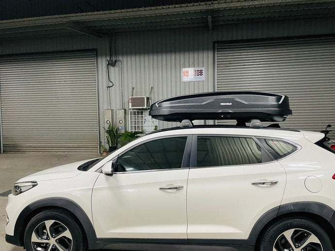 車款實裝系列》Hyundai Tucson : 車頂箱+車頂架