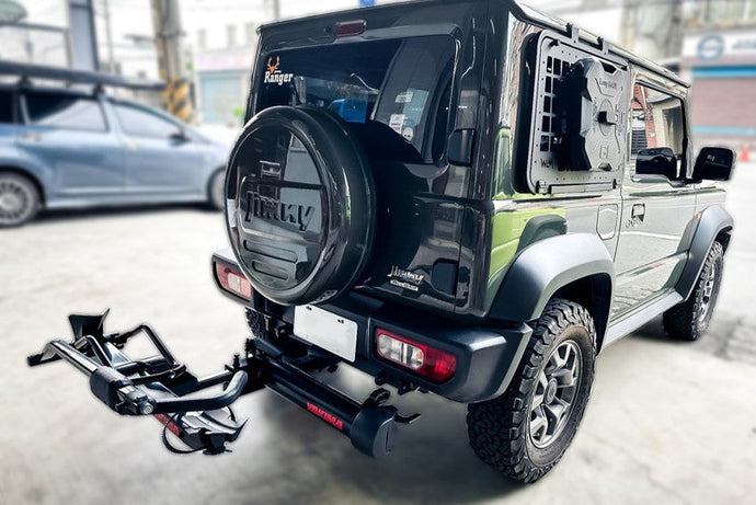 車款實裝系列》SUZUKI Jimny 安裝拖車式攜車架 SingleSpeed