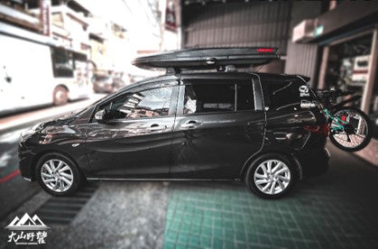 車款實裝系列》MAZDA 5：安裝SkyBox 車頂箱 以及 FullBack 自行車架