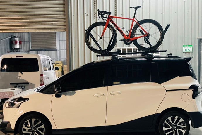 車款實裝系列》TOYOTA Sienta 安裝HighRoad 自行車架
