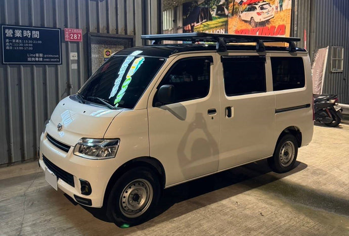 車款實裝系列》TOYOTA Town Ace：LNL 重載平台（213 x 137 cm）